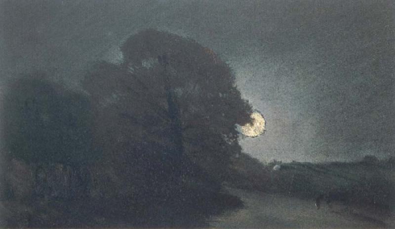 John Constable The edge of a heath by moonlight Germany oil painting art